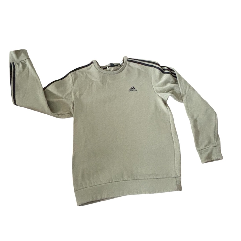Adidas Men's Crewneck Sweater in prime green with Black Accents